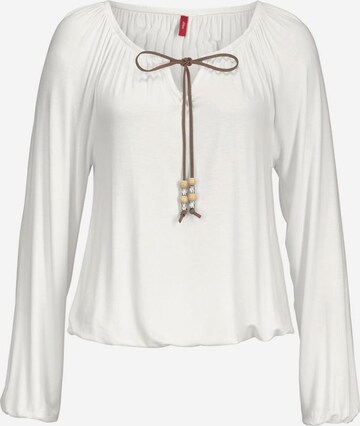 s.Oliver Shirt in White: front