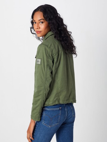 Veste mi-saison 'Idaho' Superdry en vert : derrière