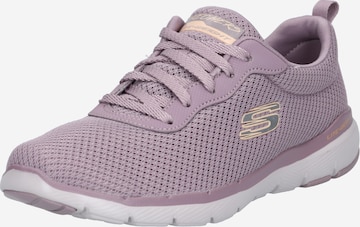 SKECHERS Низкие кроссовки 'Flex Appeal 3.0' в Ярко-розовый: спереди