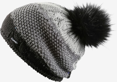 Eisbär Mütze 'Eden' in grau / hellgrau / schwarz, Produktansicht