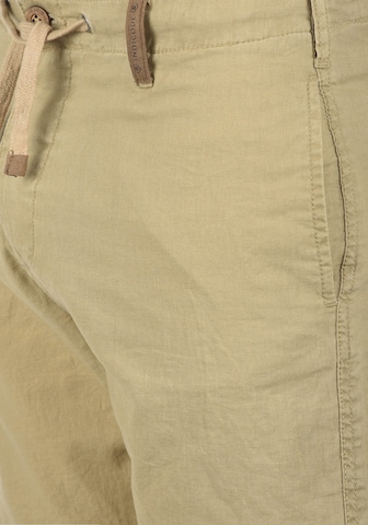 INDICODE JEANS Regular Leinenhose 'Ives' in Beige