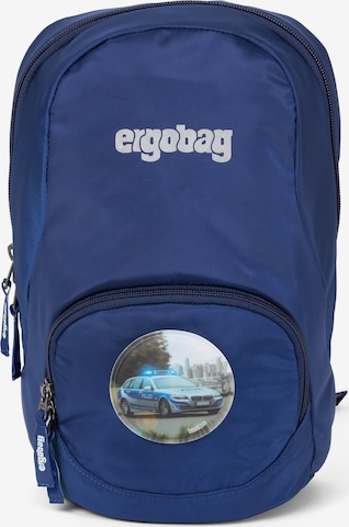 ergobag Backpack in Blue: front