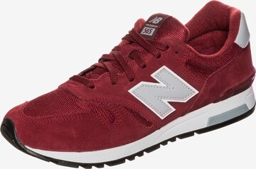 Baskets basses 'ML565' new balance en rouge : devant