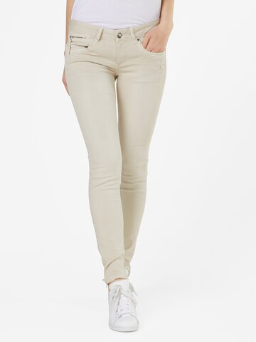 Skinny Jeans 'NIKITA' di Gang in beige: frontale