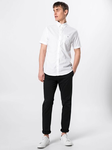 GANT Comfort fit Button Up Shirt in White