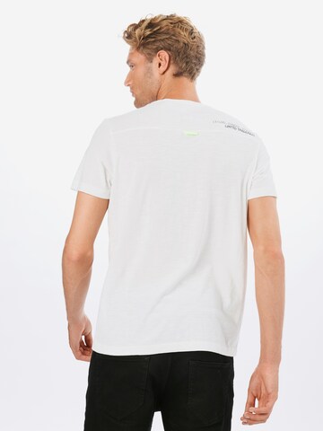 balta CAMP DAVID Standartinis modelis Marškinėliai