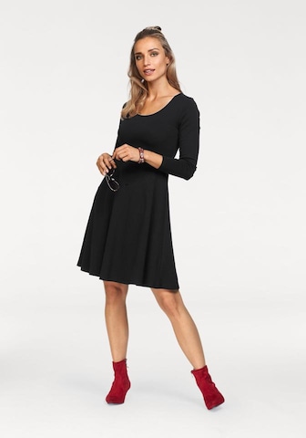 Aniston CASUAL Kleid in Schwarz