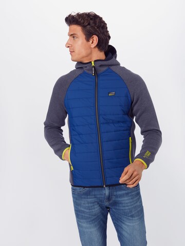 Veste mi-saison 'Toby' JACK & JONES en bleu : devant