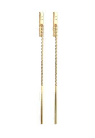 ELLI PREMIUM Ohrringe Ear Chain, Trend, Geo in Gold