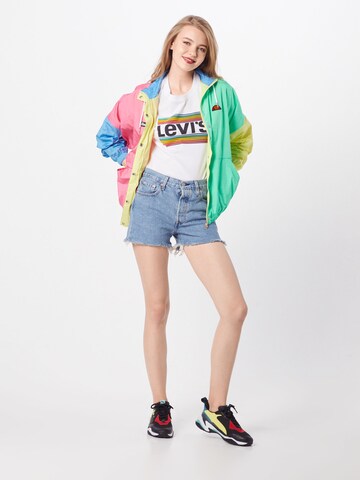 Tricou 'Graphic Varsity Tee' de la LEVI'S ® pe alb