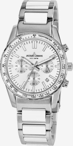 Jacques Lemans Analog Watch 'Liverpool, 1-2059H' in Silver: front