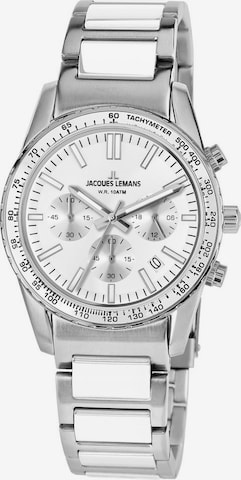 Jacques Lemans Chronograph 'Liverpool, 1-2059H' in Silber: predná strana