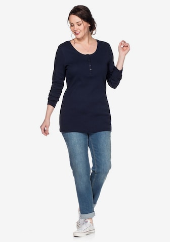 SHEEGO Shirt in Blau