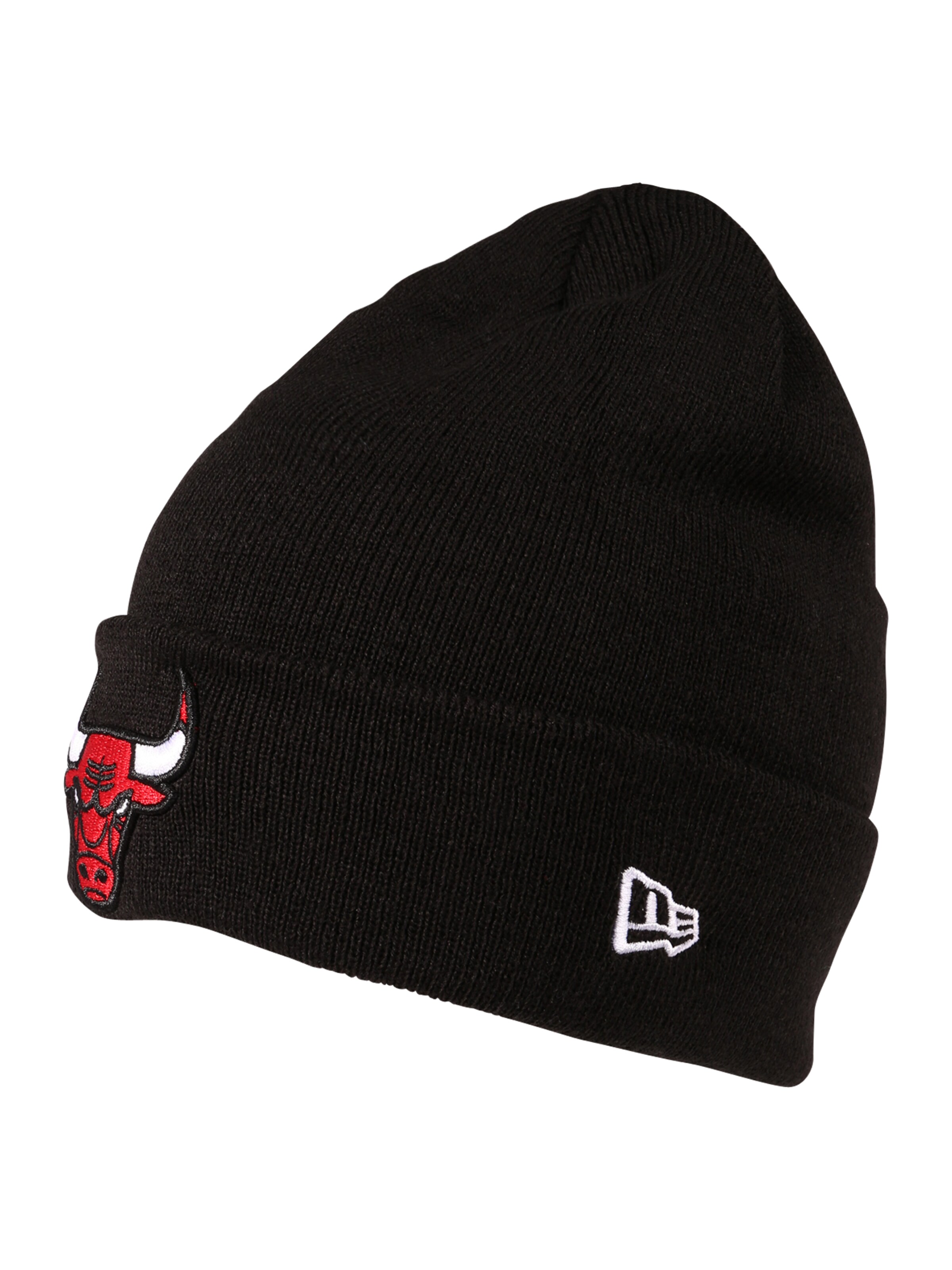 NEW ERA Čiapky 'Chicago Bulls Essential' - Čierna: predná strana