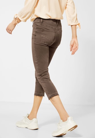 CECIL Slimfit Jeans in Bruin
