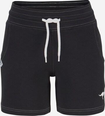 KangaROOS Shorts in Schwarz: predná strana