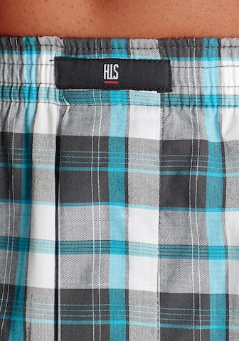 H.I.S - Regular Boxers 'PAF' em azul