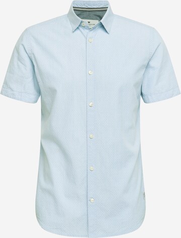 mėlyna TOM TAILOR Standartinis modelis Marškiniai 'Floyd': priekis