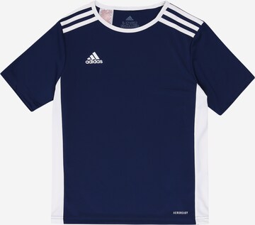 T-Shirt fonctionnel 'Entrada 18' ADIDAS PERFORMANCE en bleu : devant