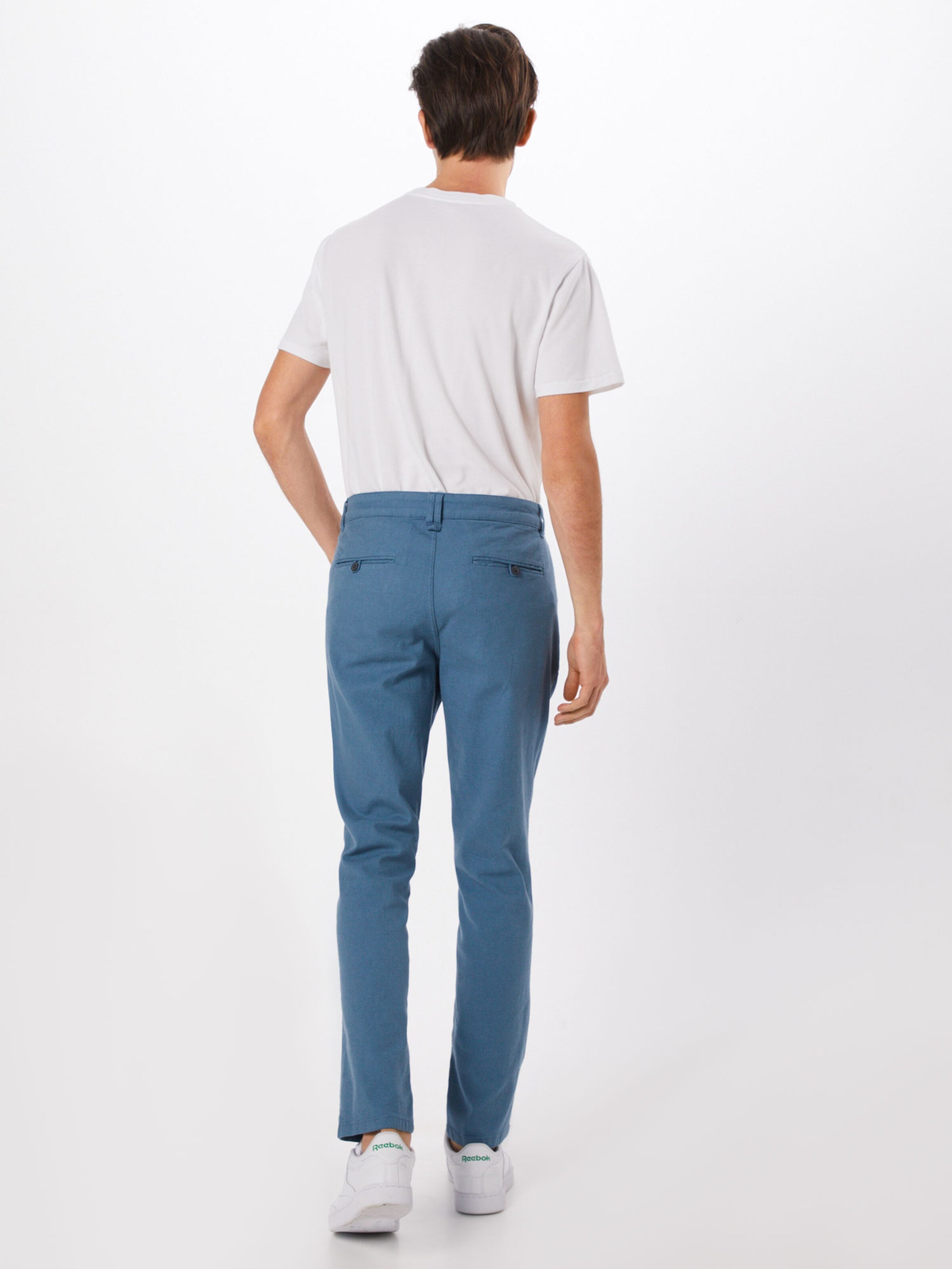 SELECTED HOMME Chino kalhoty 'Chris' - nebeská modř: Pohled zezadu