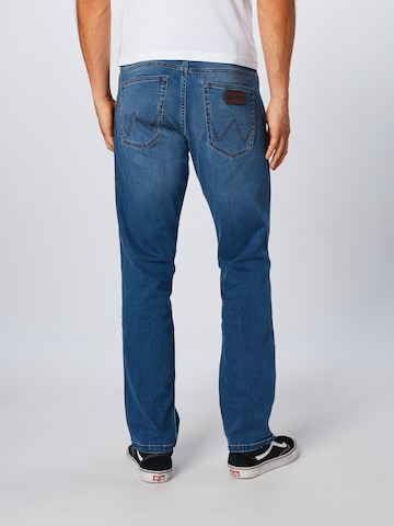 WRANGLER regular Jeans 'Greensboro' i blå: tilbage