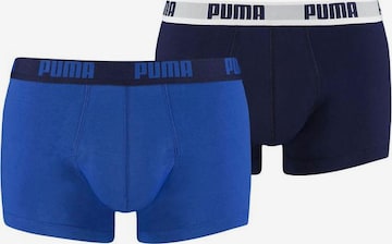 PUMA Boxerky – modrá: přední strana