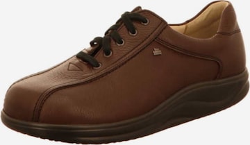 Finn Comfort Lace-Up Shoes in Brown: front