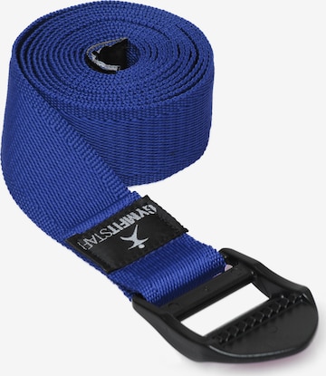 YOGISTAR.COM Sports Belt in Blue: front