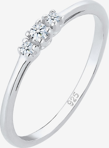 Bague ELLI PREMIUM en argent : devant