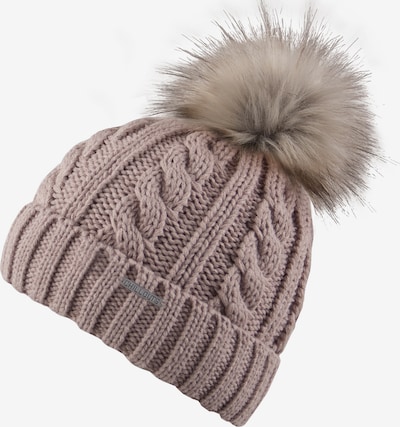 chillouts Bonnet 'Joan' en marron, Vue avec produit