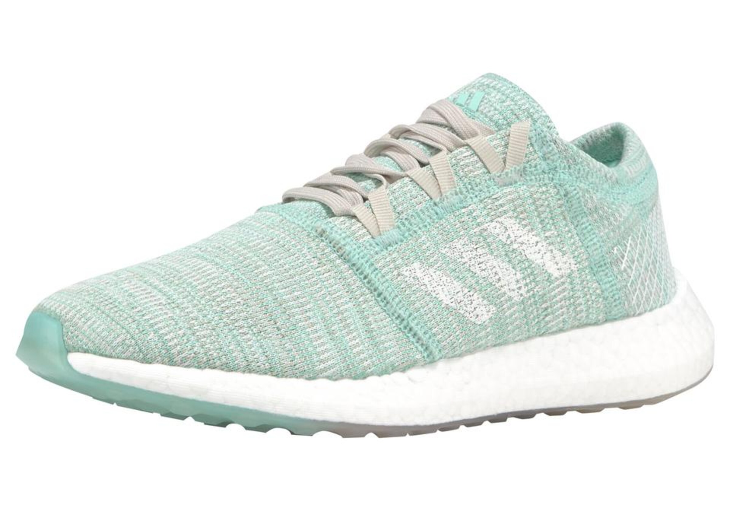 ADIDAS PERFORMANCE Women's Running Shoes 'Pure Boost Go W' in mint / wit