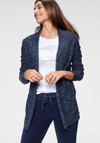 KangaROOS Strickjacke in Blau: Vorderseite