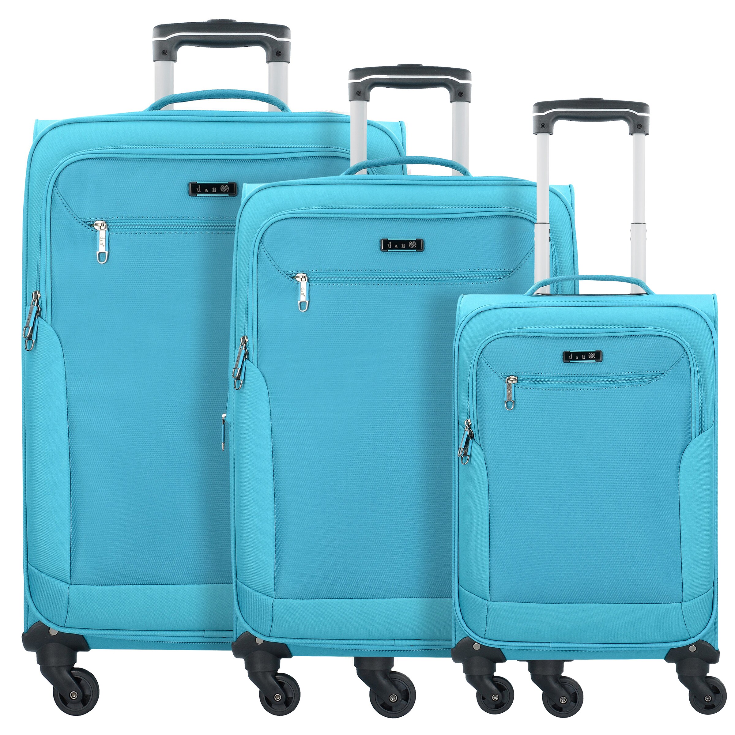 D&N Kofferset in Blauw: voorkant