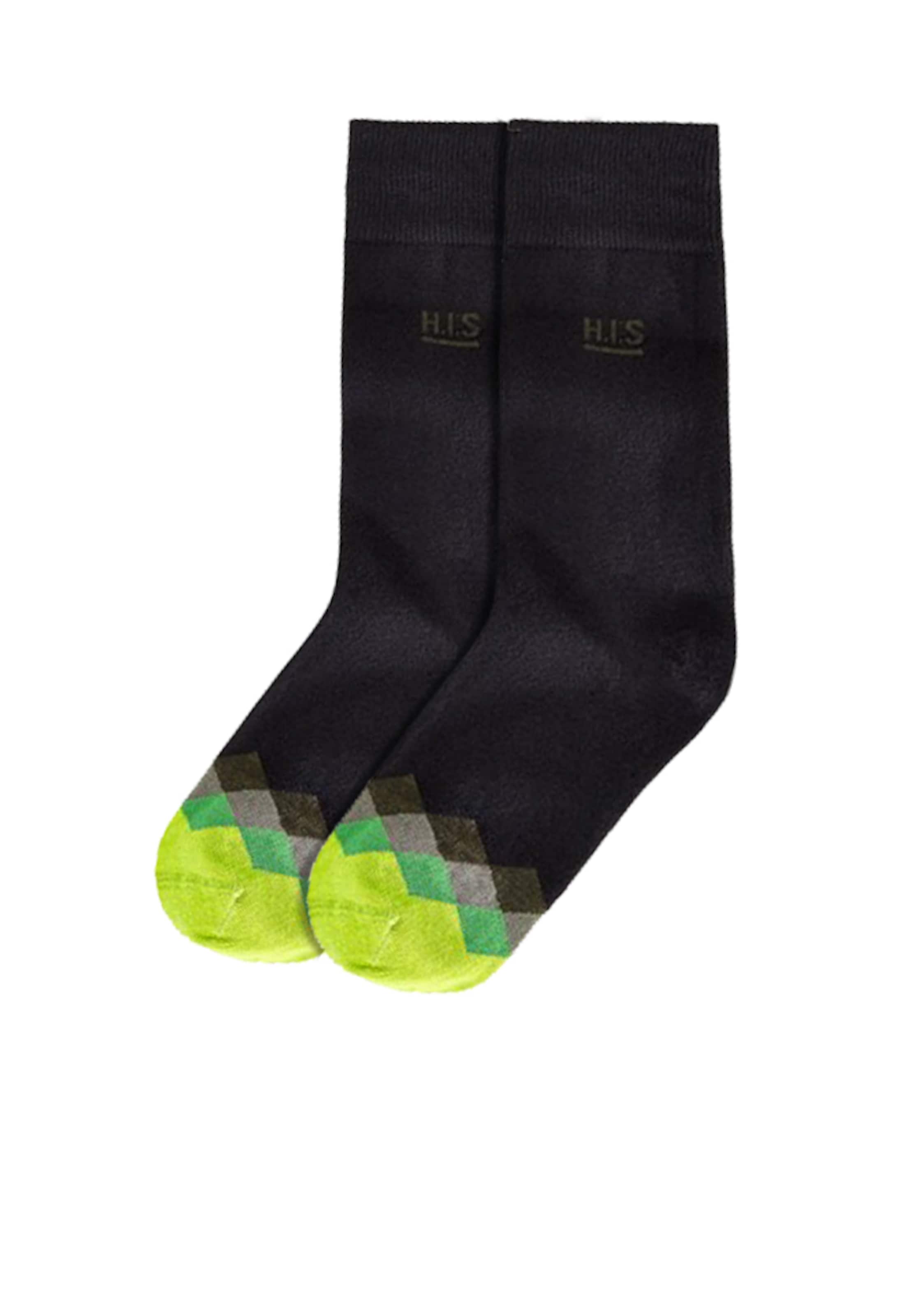 Frauen Wäsche HIS JEANS Socken (7 Paar) in Schwarz - XC49120