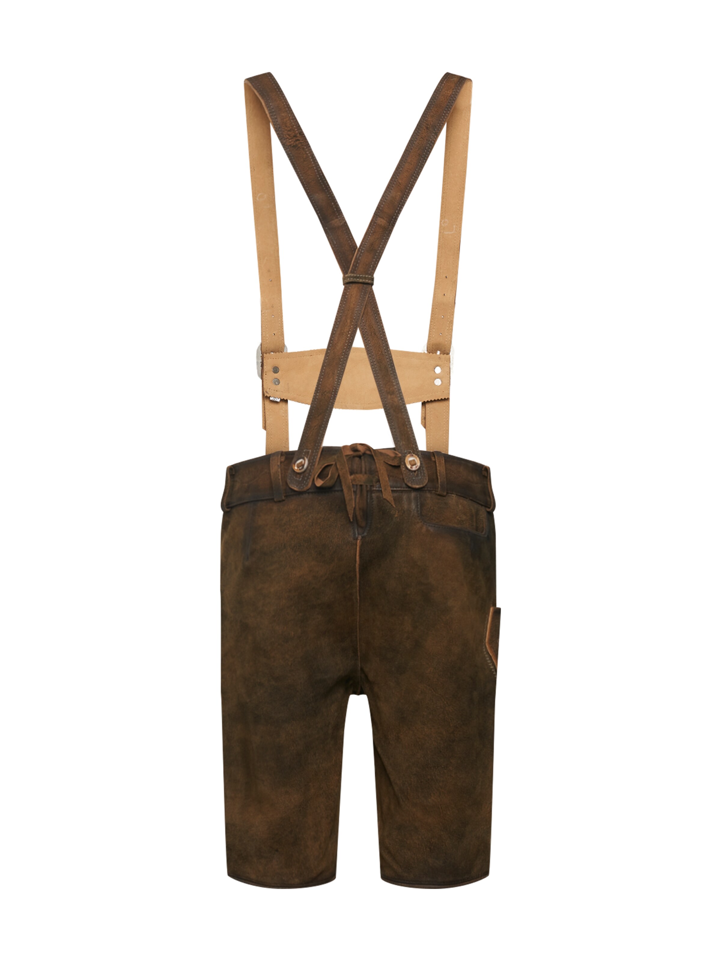 STOCKERPOINT - Slimfit Calças tradicionais 'Beppo4' em castanho