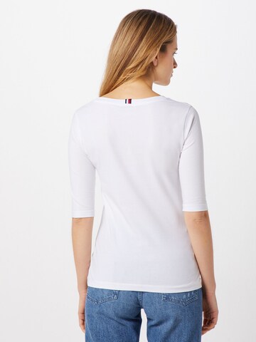 TOMMY HILFIGER Tričko – bílá: zadní strana