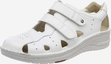 BERKEMANN Sandals in White: front