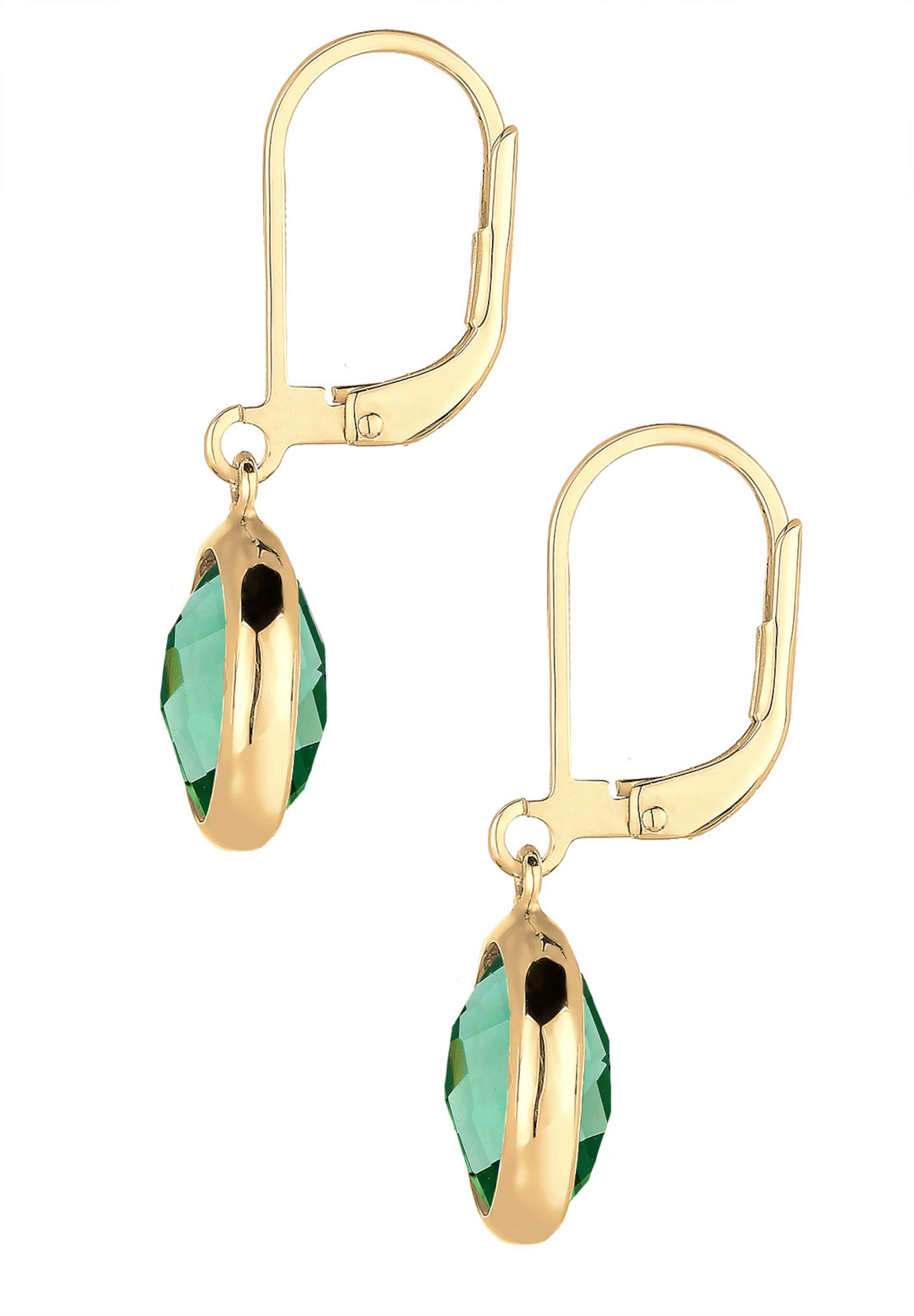 ELLI Örhängen 'Quarz' i guld