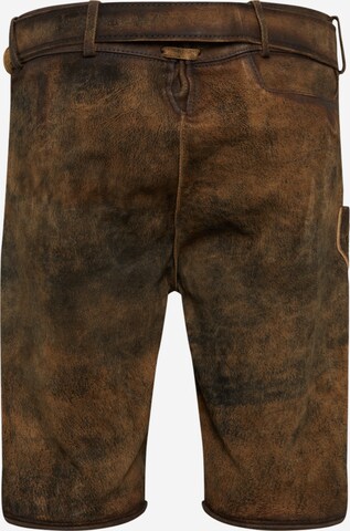 STOCKERPOINT Regular Traditional Pants 'Felix' in Brown