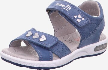 SUPERFIT Sandalen 'Emily' in Blauw: voorkant