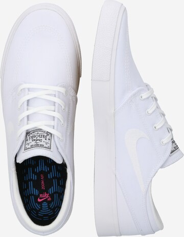 Nike SB Platform trainers 'Zoom Janovski' in White: side