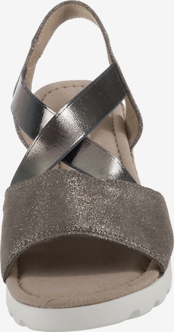 GABOR Strap Sandals in Brown