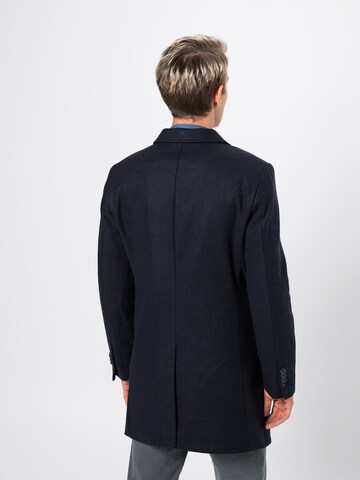 Manteau mi-saison TOM TAILOR en bleu : derrière