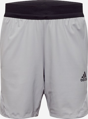 Regular Pantalon de sport ADIDAS SPORTSWEAR en gris : devant