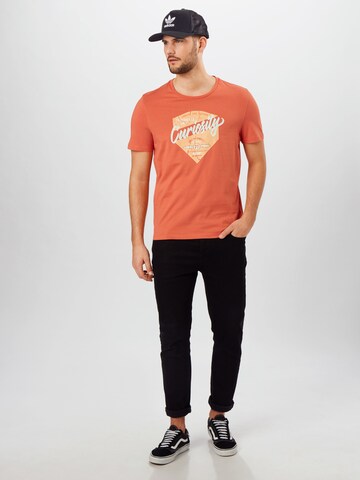 Coupe regular T-Shirt CAMEL ACTIVE en orange