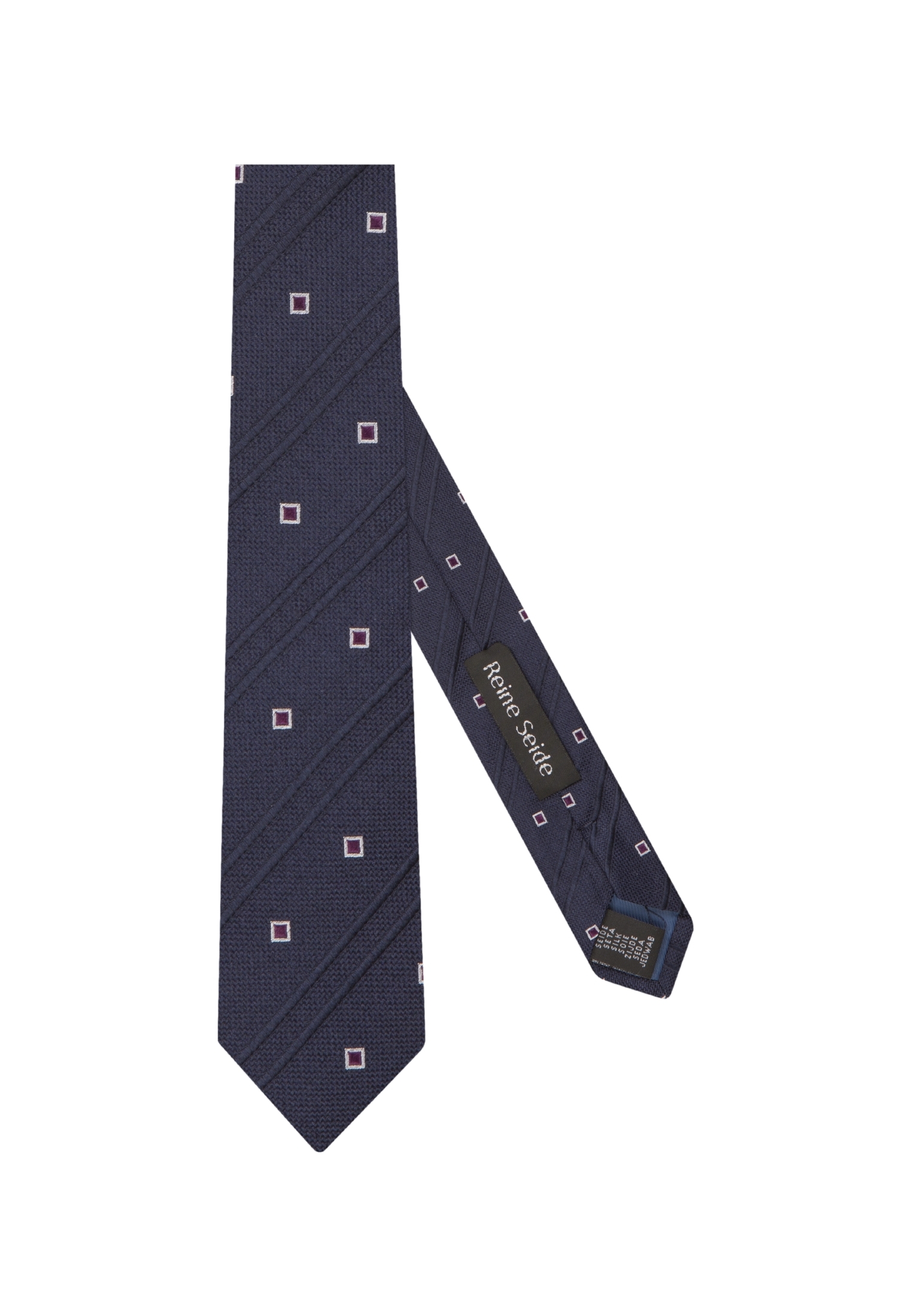 SEIDENSTICKER Krawatte Slim in Kobaltblau 