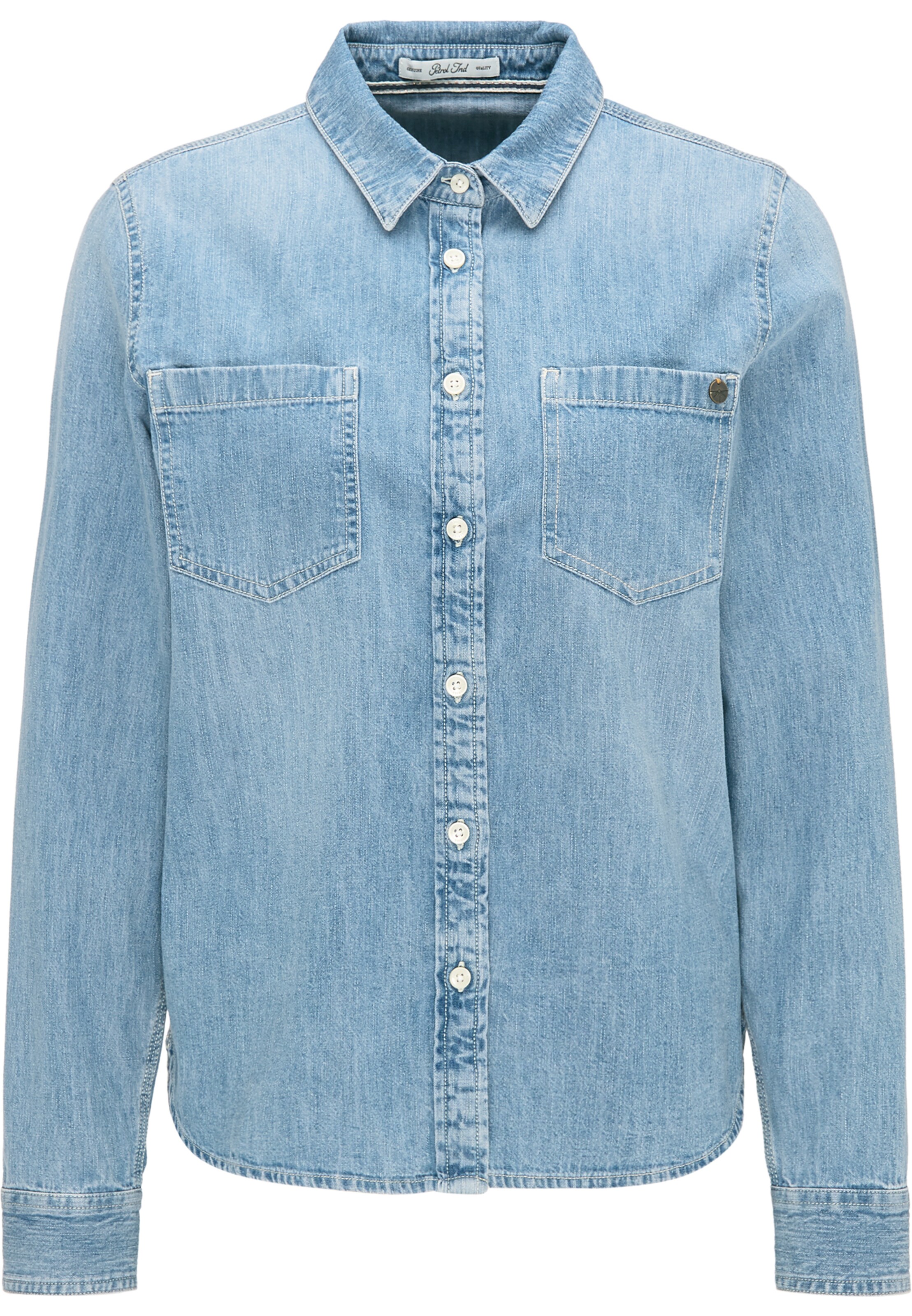 Petrol Industries - Blouse in de kleur Blauw