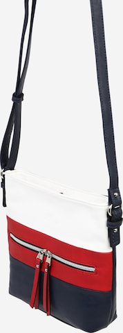 TOM TAILOR Crossbody Bag 'Ellen' in Blue: front