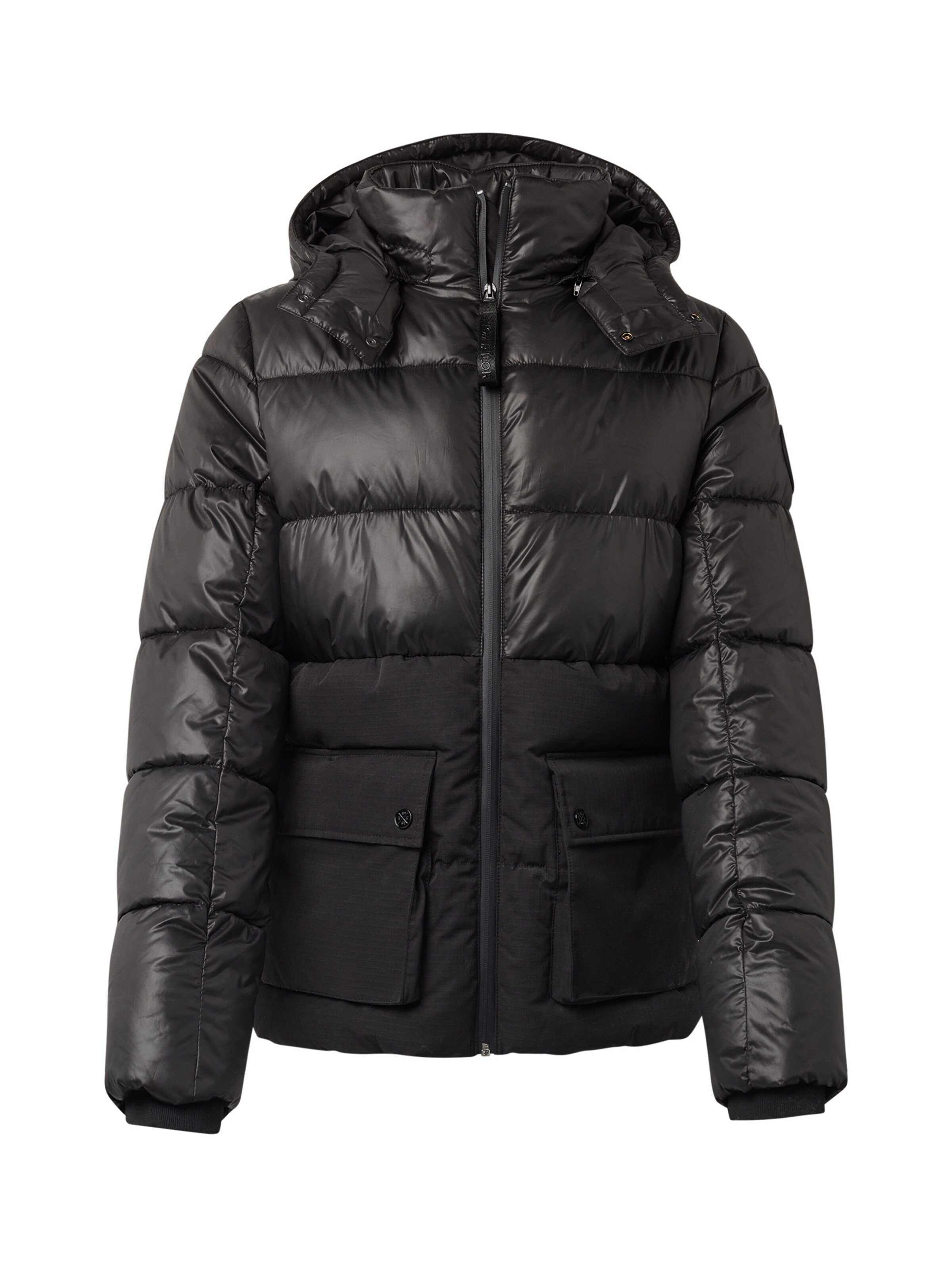 TOM TAILOR - Pufferjacke in schwarz