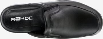 ROHDE Slippers 'Varberg' in Black